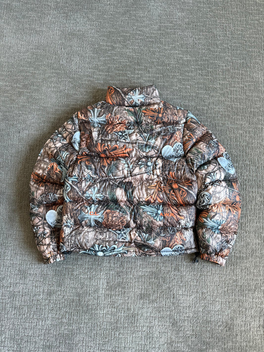 Chrome Hearts x NOCTA Triple Cross Puffer Jacket Woodland Camo