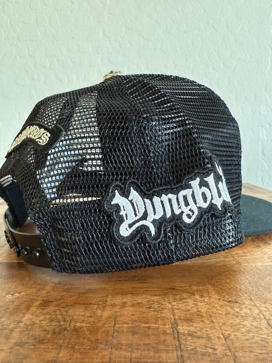 Chrome Hearts Yungblud Aerosmith Trucker Black