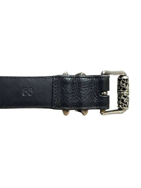 Chrome Hearts Celtic Roller Leather Belt