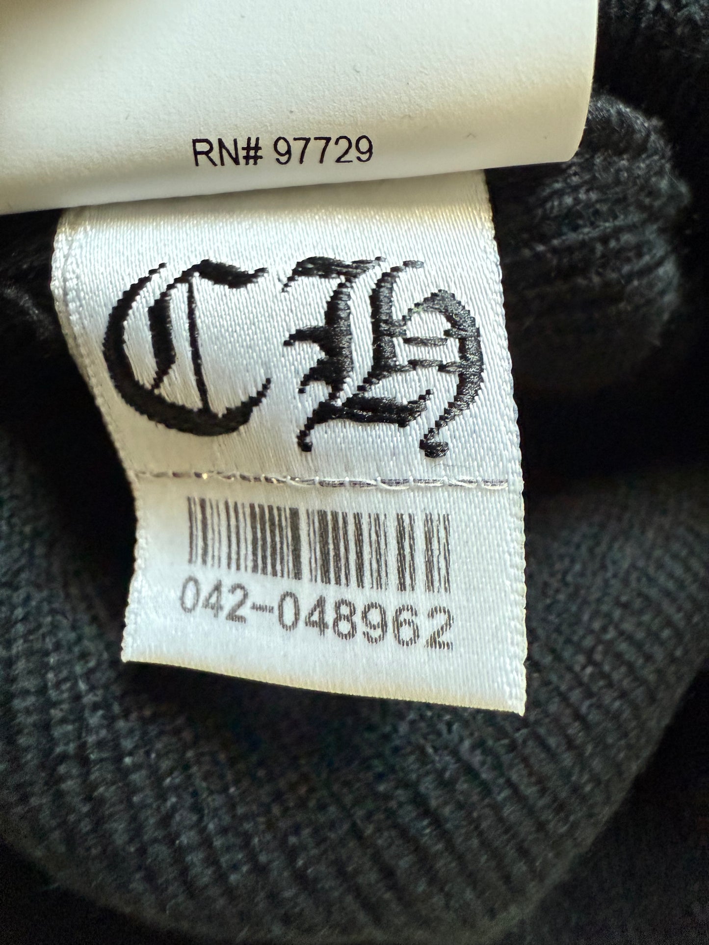 Chrome Hearts CH Embroidery Beanie Black