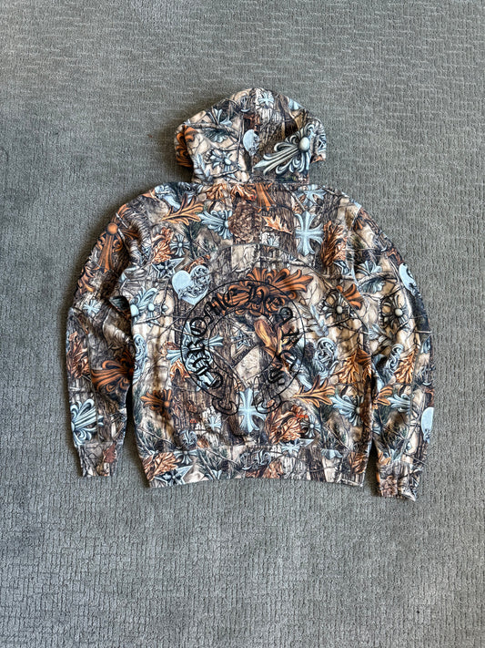Chrome Hearts x NOCTA Pullover Hoodie Woodland Camo