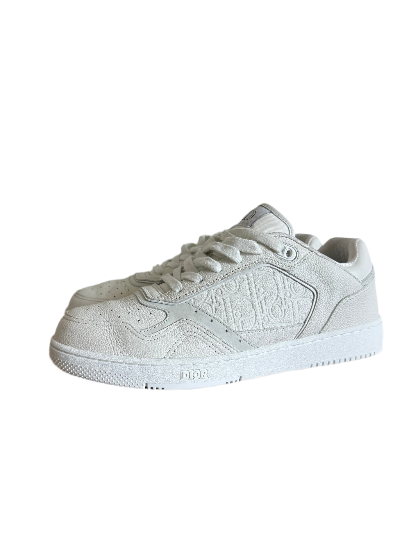 Dior B27 Leather Oblique Low White