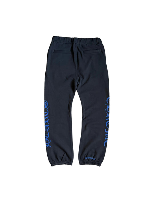 Chrome Hearts Horseshoe Sweatpants Black/Blue