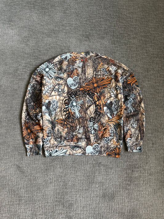 Chrome Hearts x NOCTA Crewneck Sweatshirt Camo