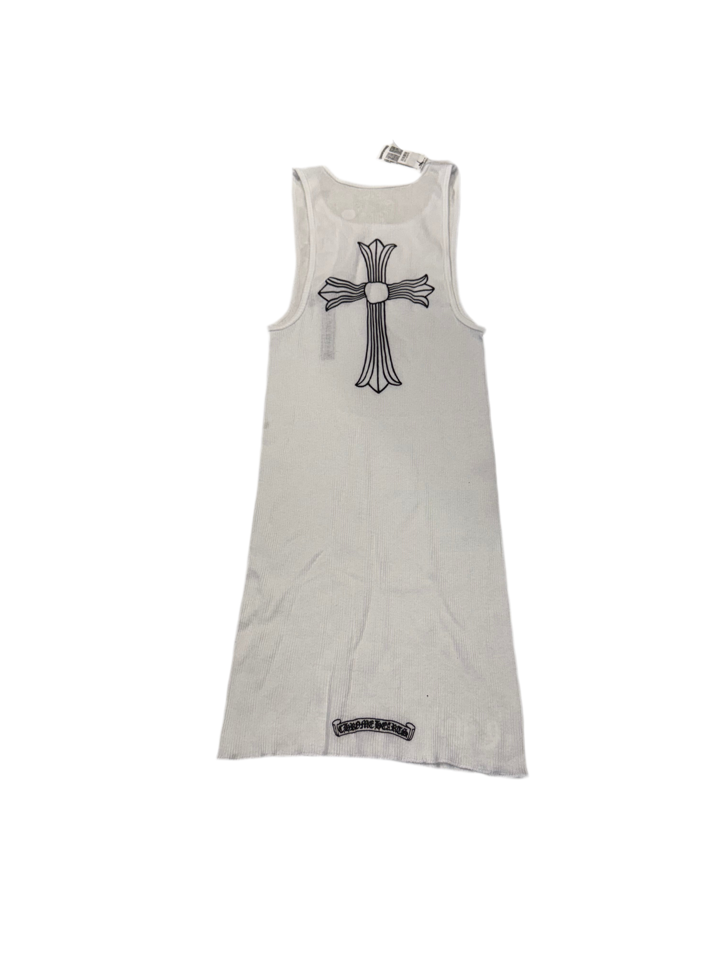 Chrome Hearts T-Bar Tank Top White
