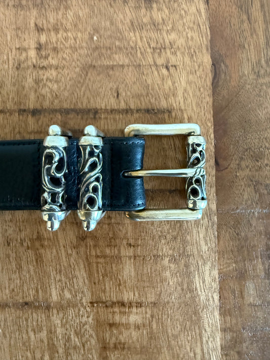 Chrome Hearts Roller Leather Belt