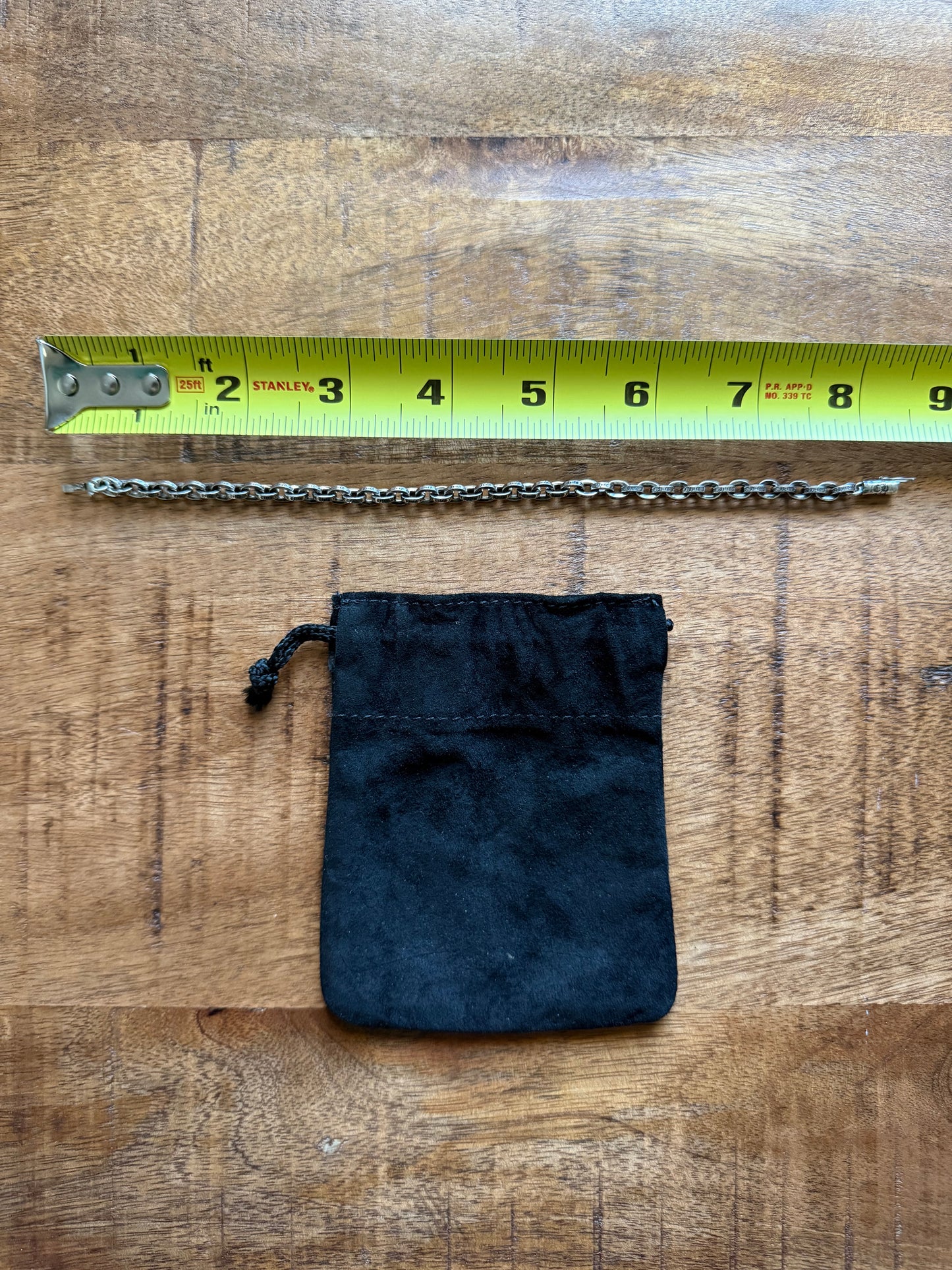 Chrome Hearts Paper Chain Bracelet 8 Inch