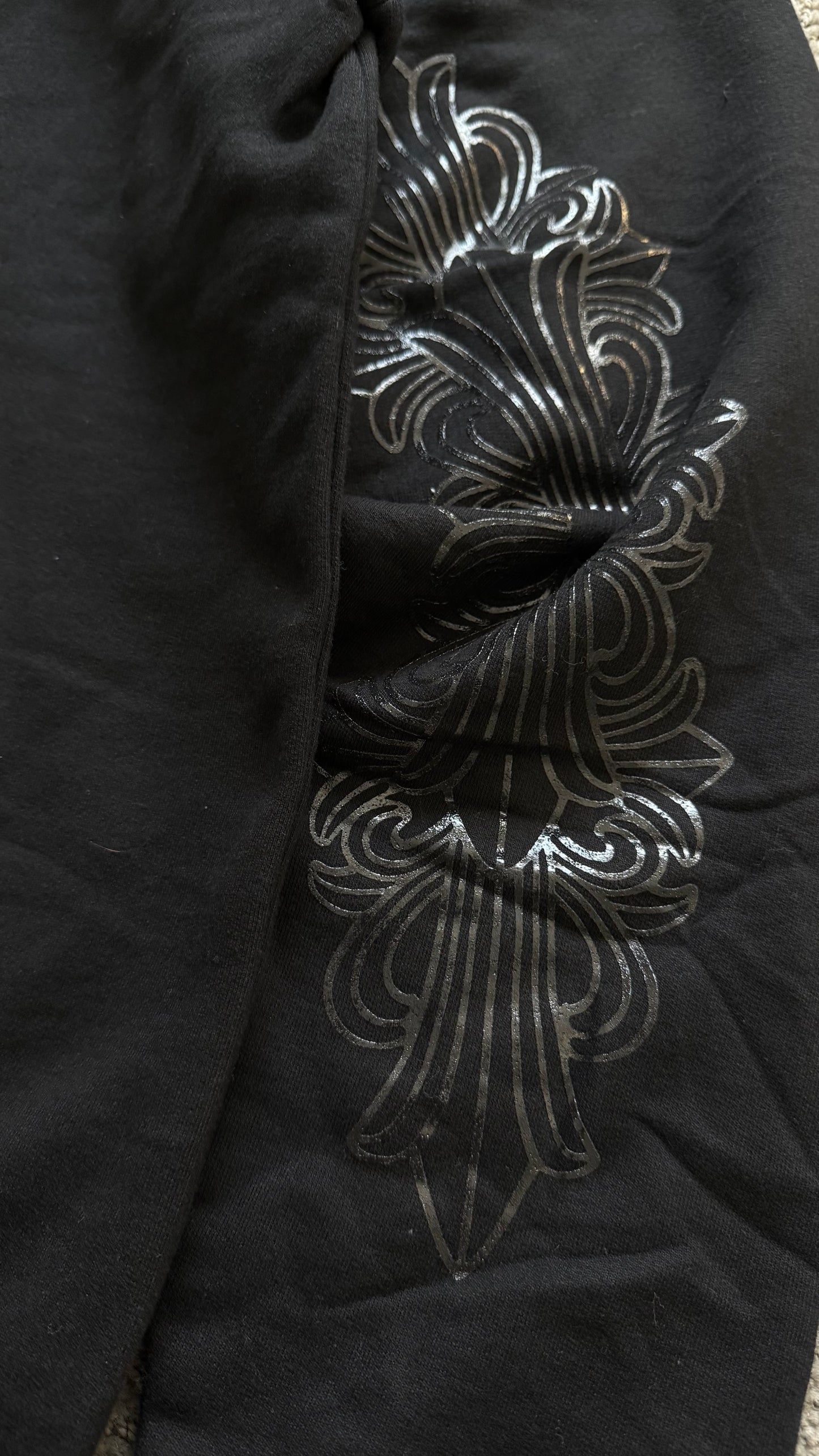 Chrome Hearts Floral Pullover Hoodie