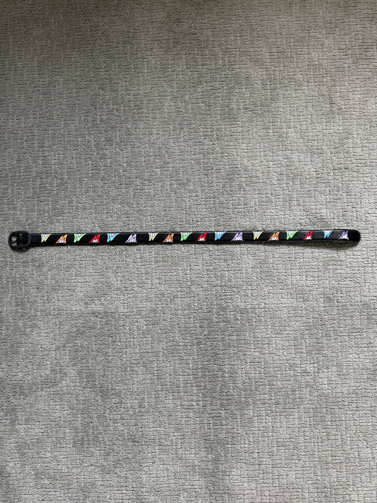 Matty Boy Chomper Stitched 99 Eyez Leather Belt