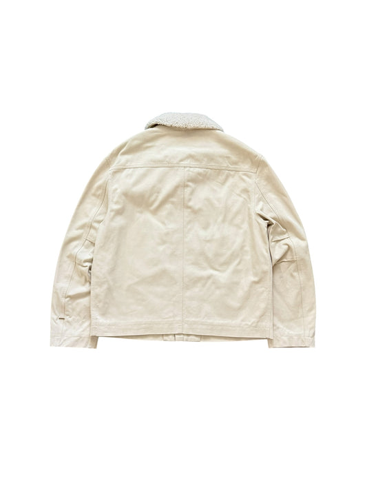 Louis Vuitton Denim Utility Monogram Jacket Beige