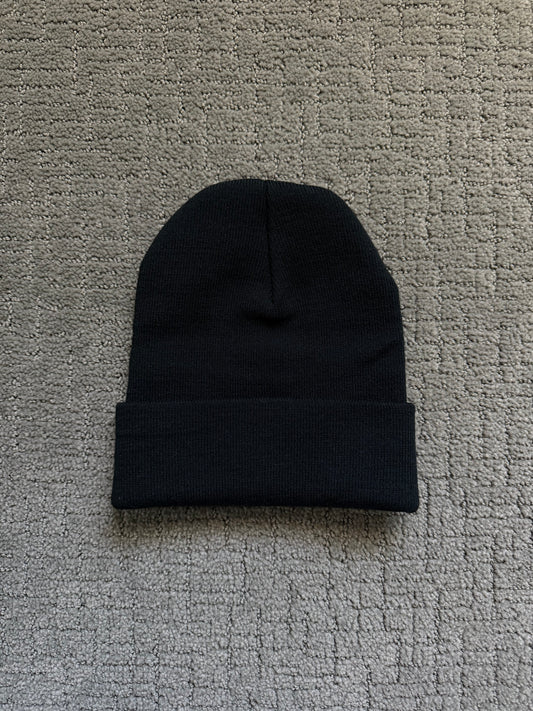 Chrome Hearts Plus Cross Logo Beanie Black White
