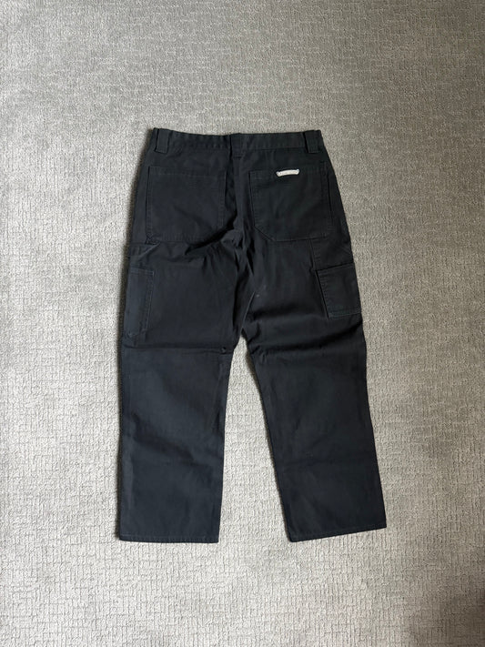 Chrome Hearts Double Knee Carpenter Pants Black