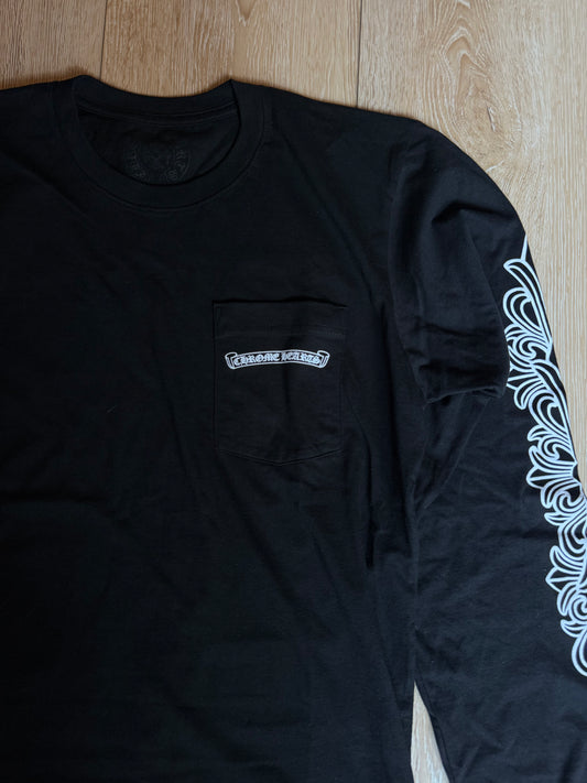 Chrome Hearts Aspen Floral LS T-Shirt Black