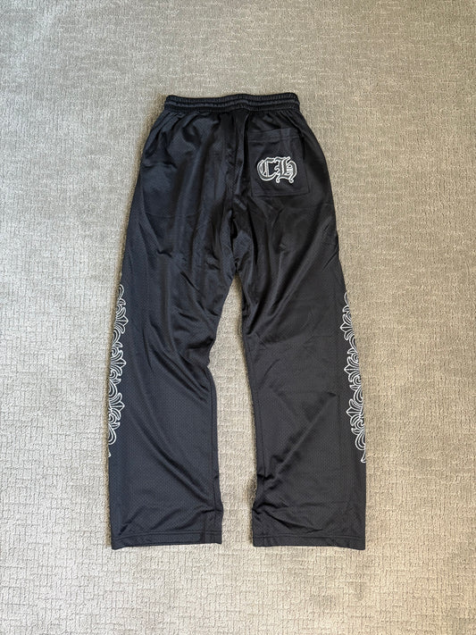 Chrome Hearts Mesh Jersey Pants Black
