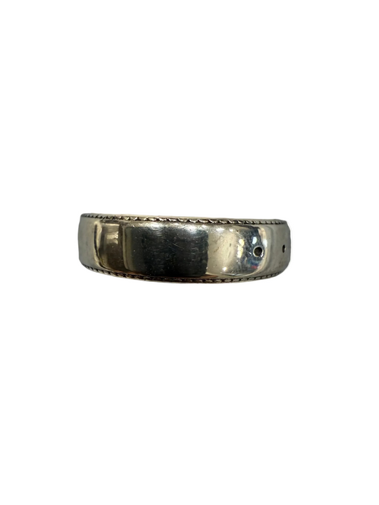 Chrome Hearts Belted CH Silver Ring