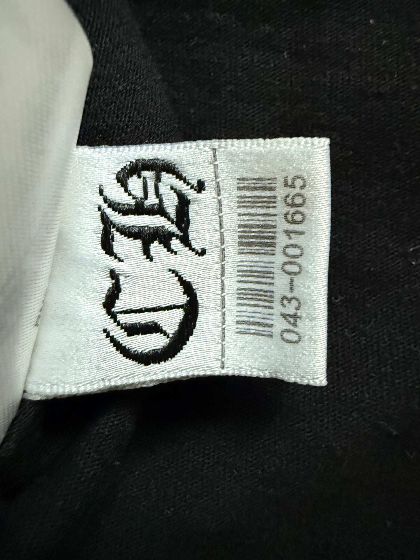 Chrome Hearts Scroll LS T-Shirt Black White