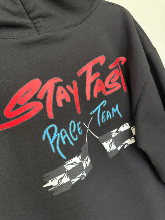 Chrome Hearts Matty Boy Stay Fast Pullover Hoodie Black