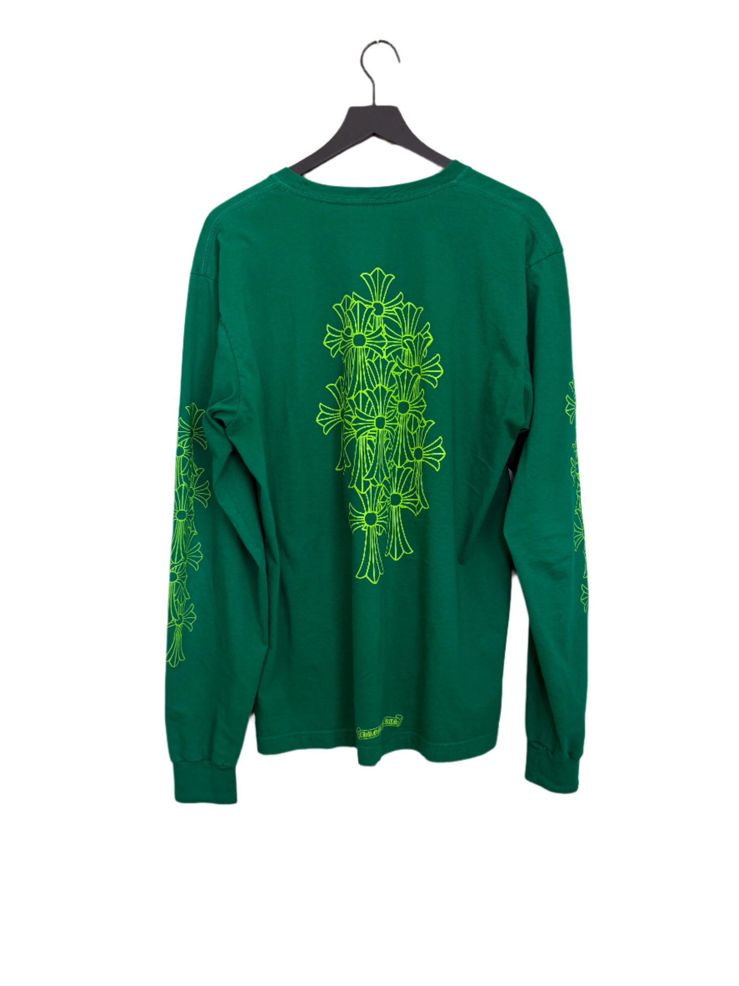 Chrome Hearts Cemetery LS T-Shirt Green