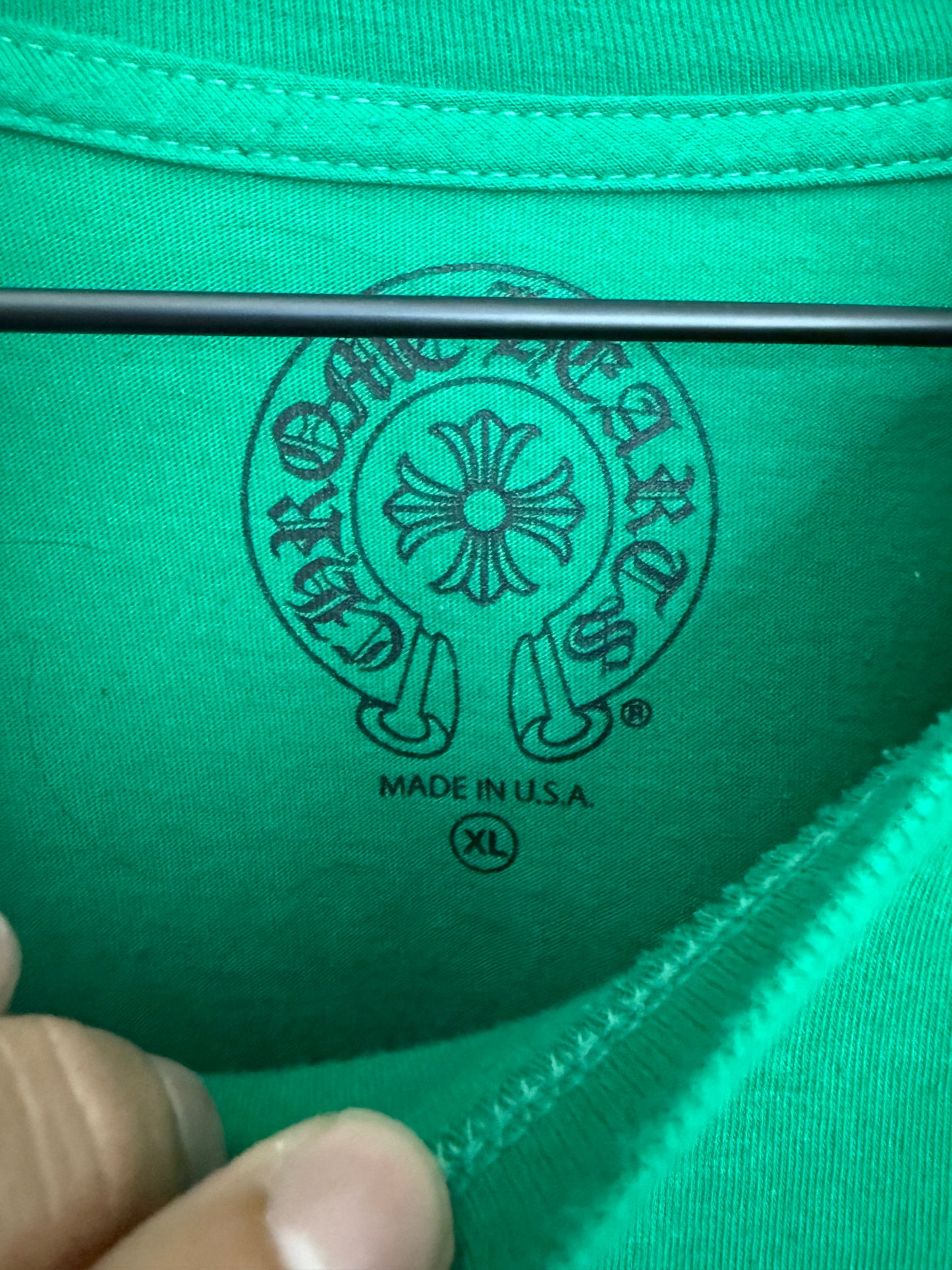 Chrome Hearts Cemetery LS T-Shirt Green