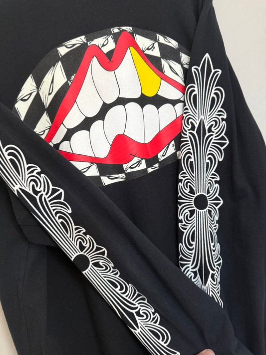 Chrome Hearts Matty Boy Chomper LS T-Shirt Black