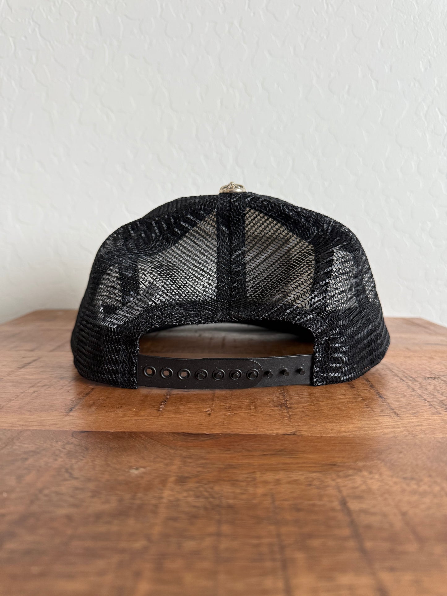 Chrome Hearts Fuck Patch Trucker Hat White