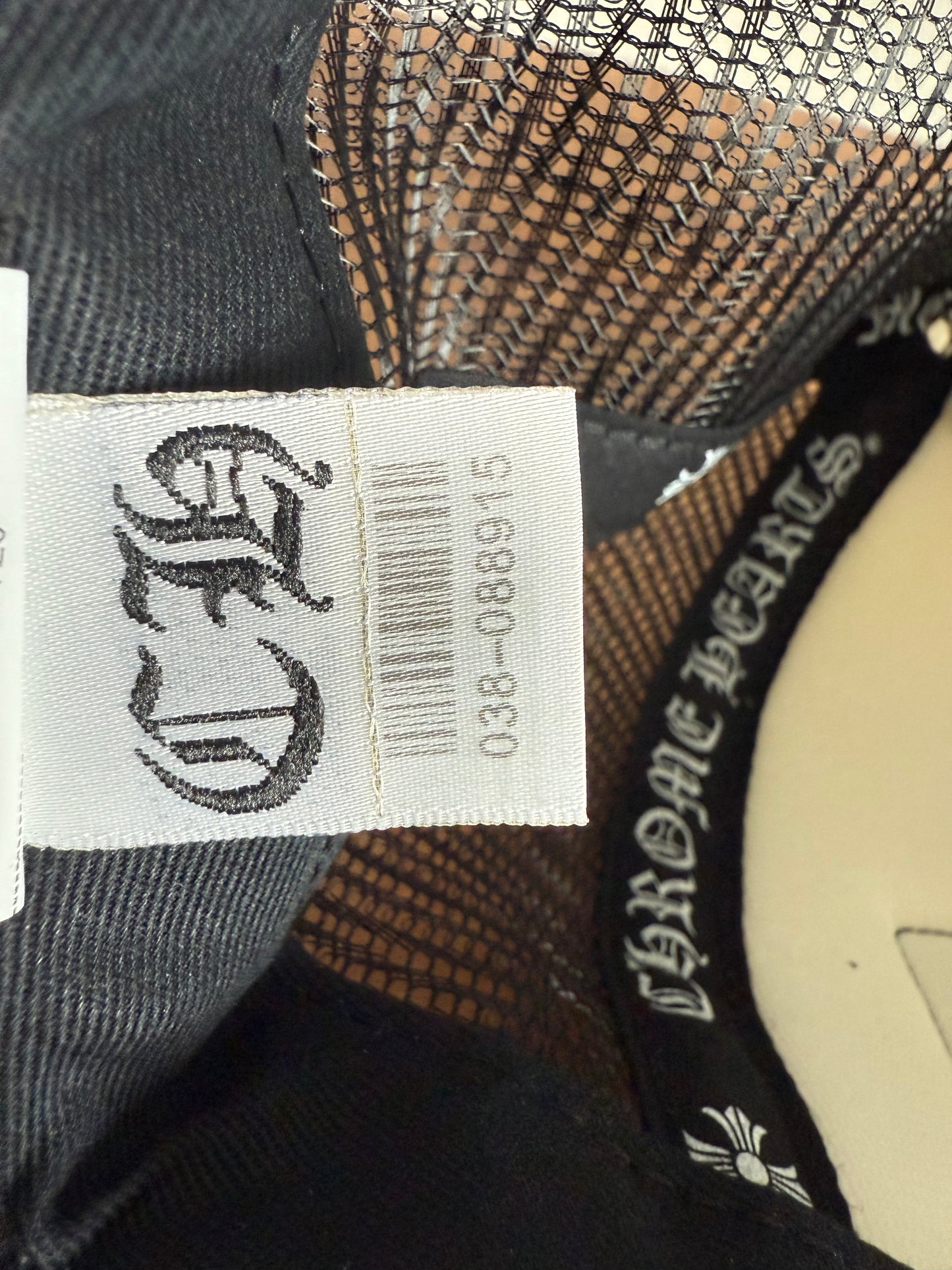 Chrome Hearts Fuck Patch Trucker Hat White