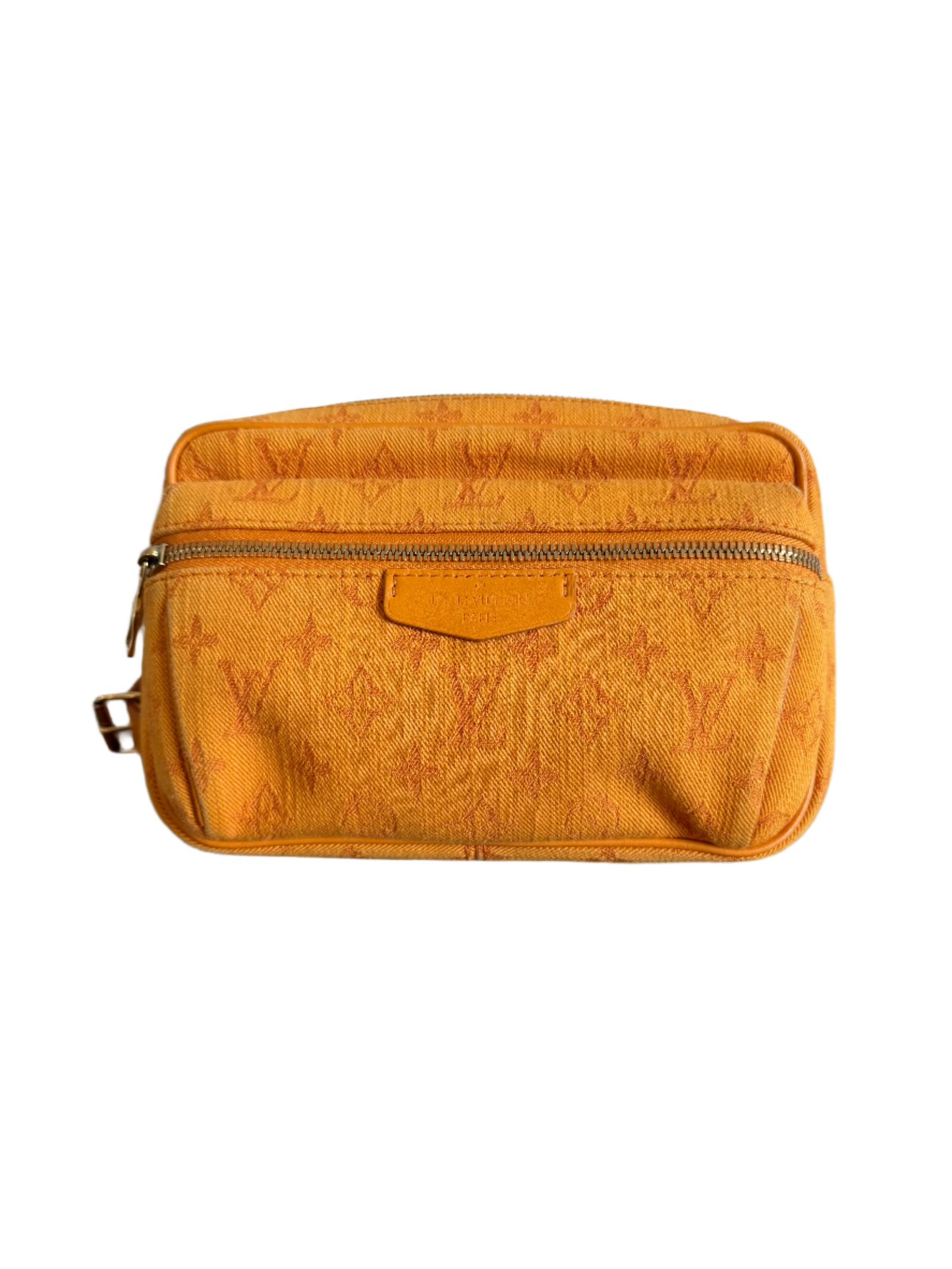 Louis Vuitton Denim Outdoor Bumbag Yellow