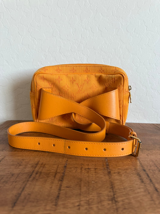 Louis Vuitton Denim Outdoor Bumbag Yellow
