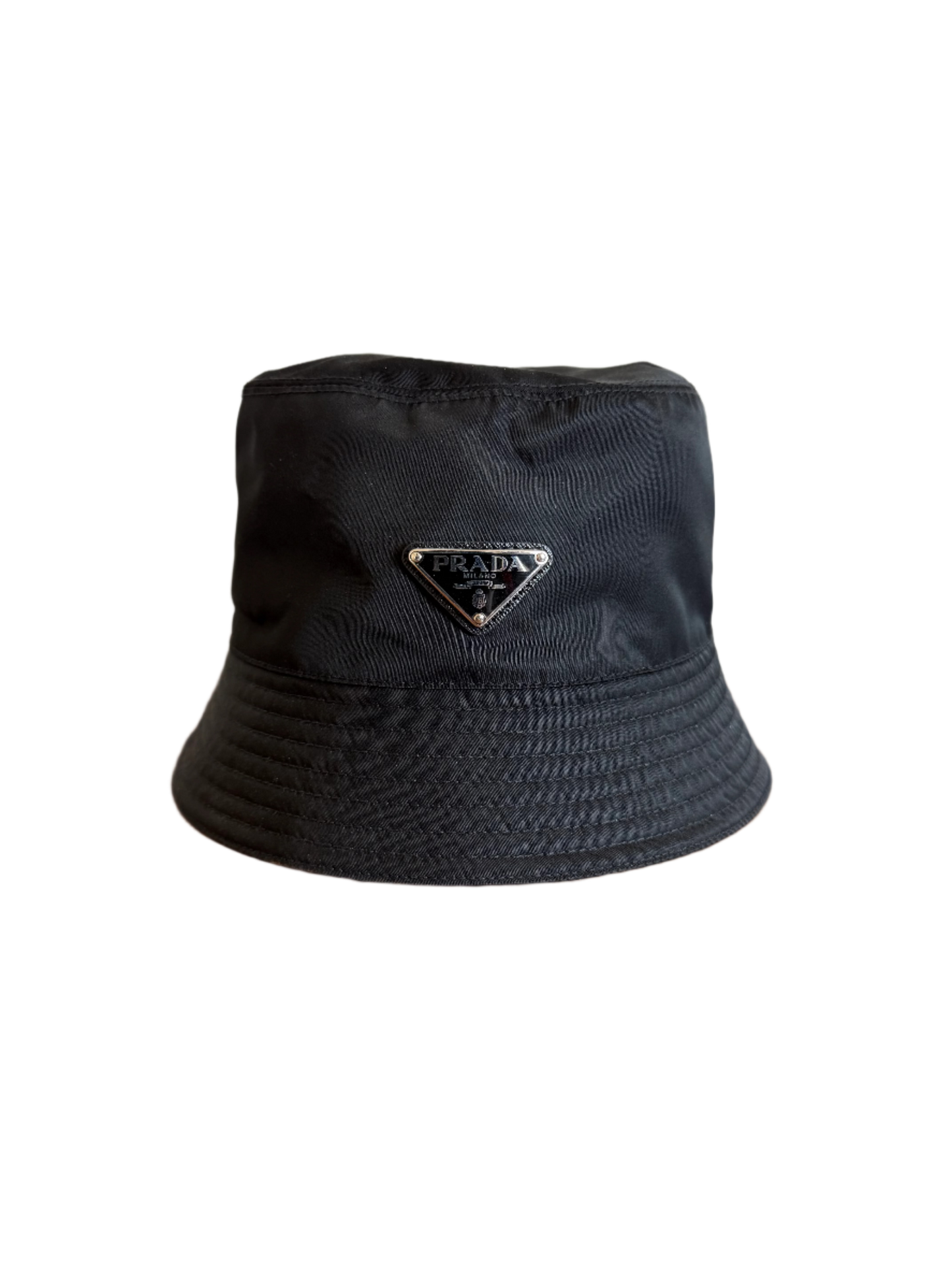Prada Nylon Bucket Hat Black