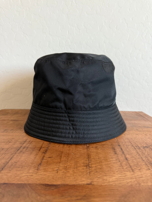 Prada Nylon Bucket Hat Black