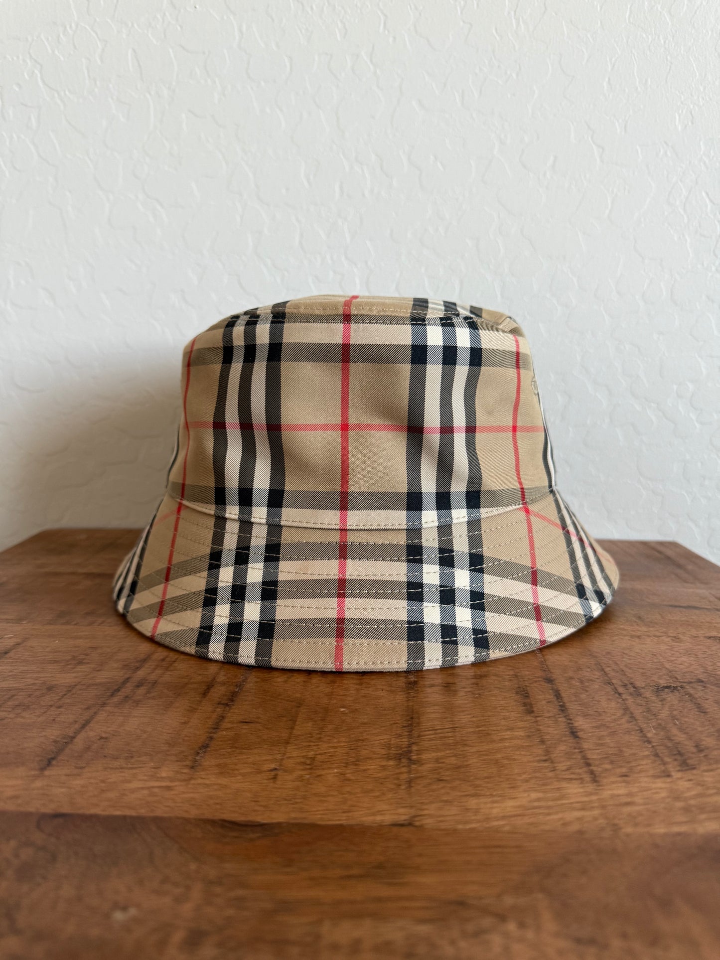 Burberry Archive Beige Check Bucket Hat