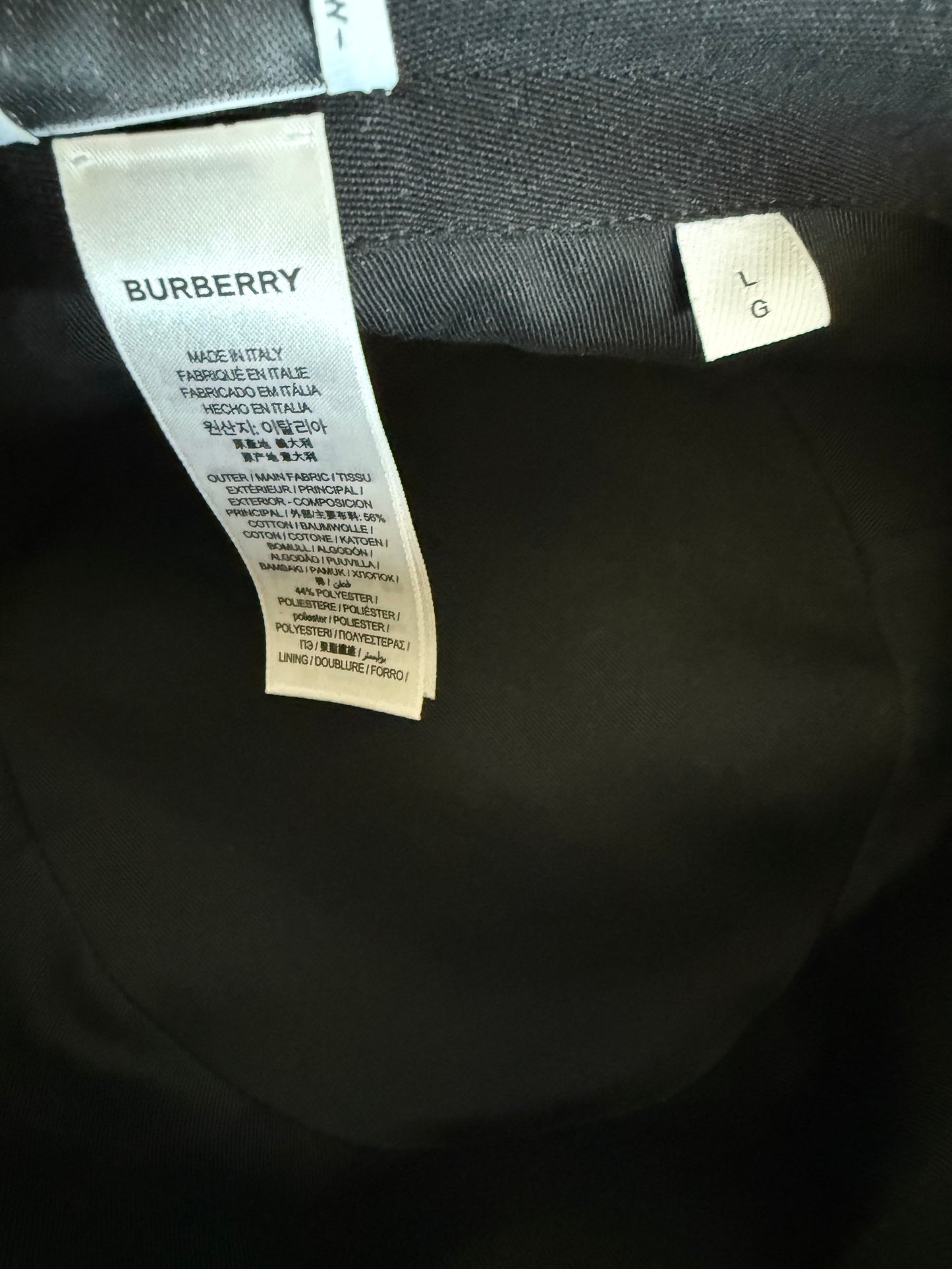 Burberry Archive Beige Check Bucket Hat