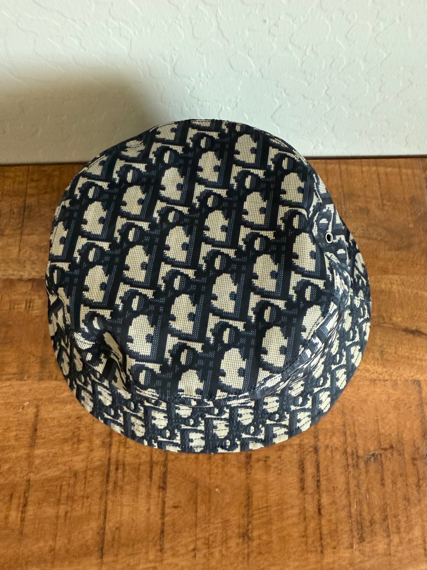 Dior Oblique Reversible Bucket Hat Navy