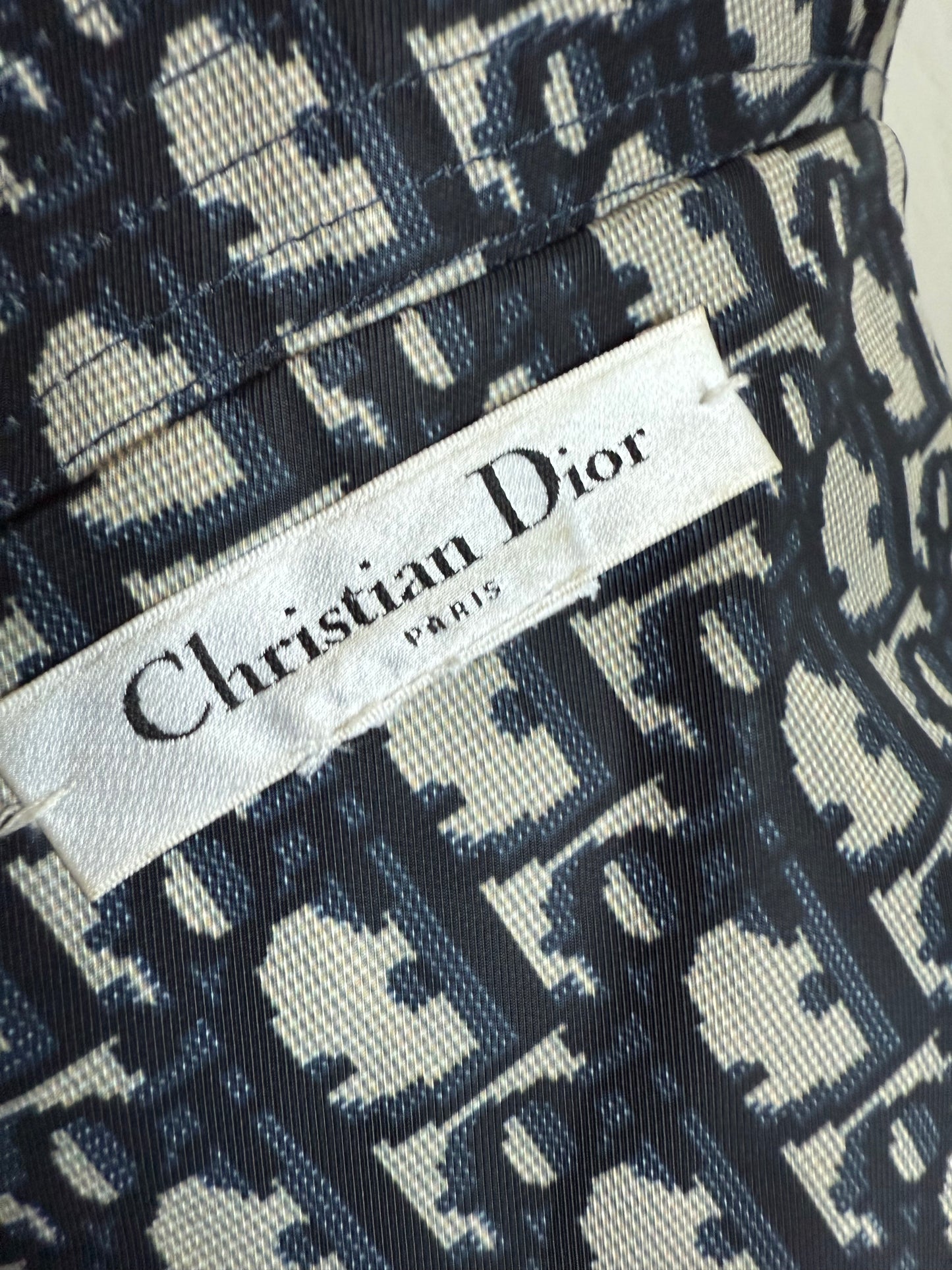 Dior Oblique Reversible Bucket Hat Navy