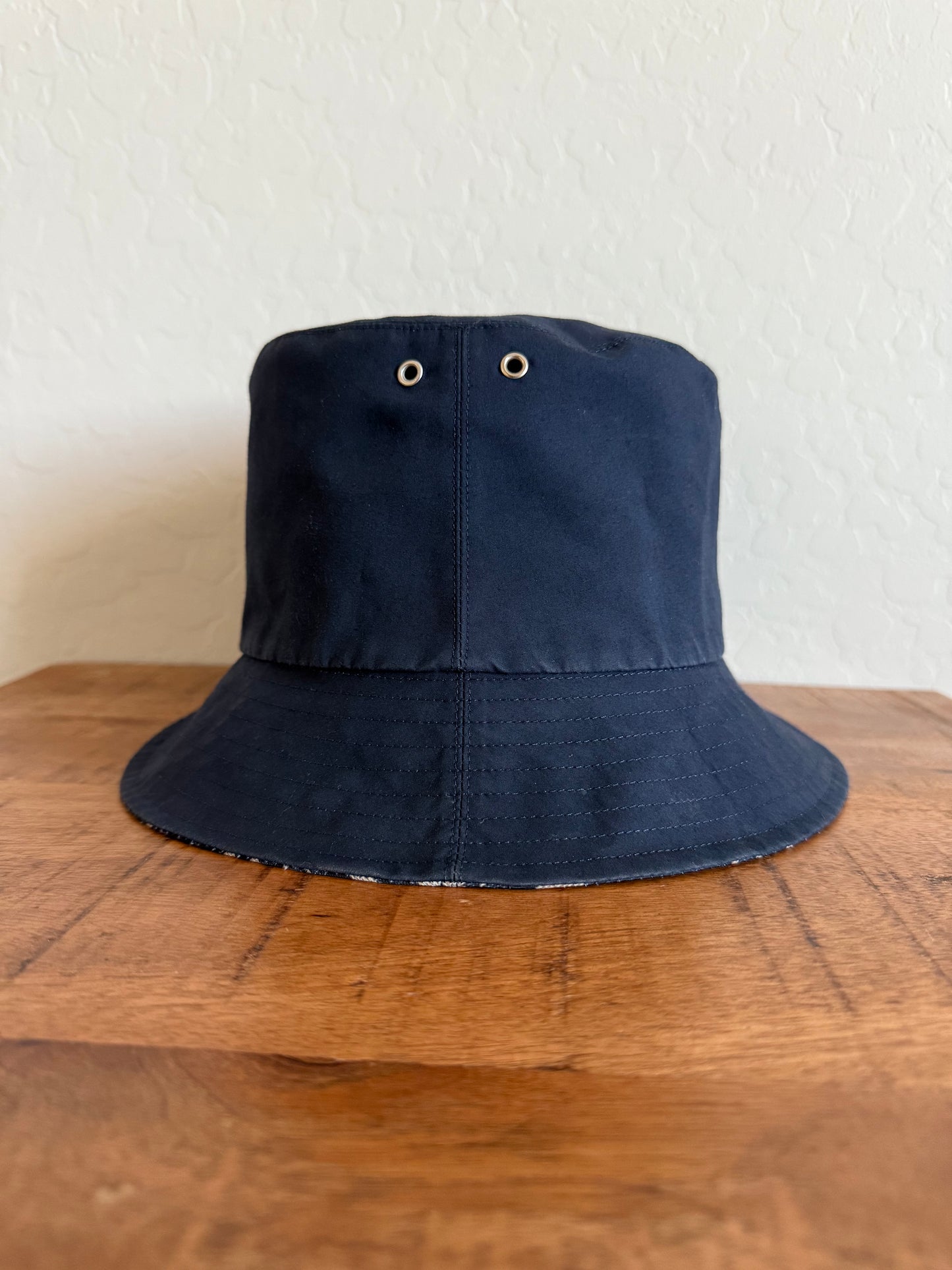 Dior Oblique Reversible Bucket Hat Navy