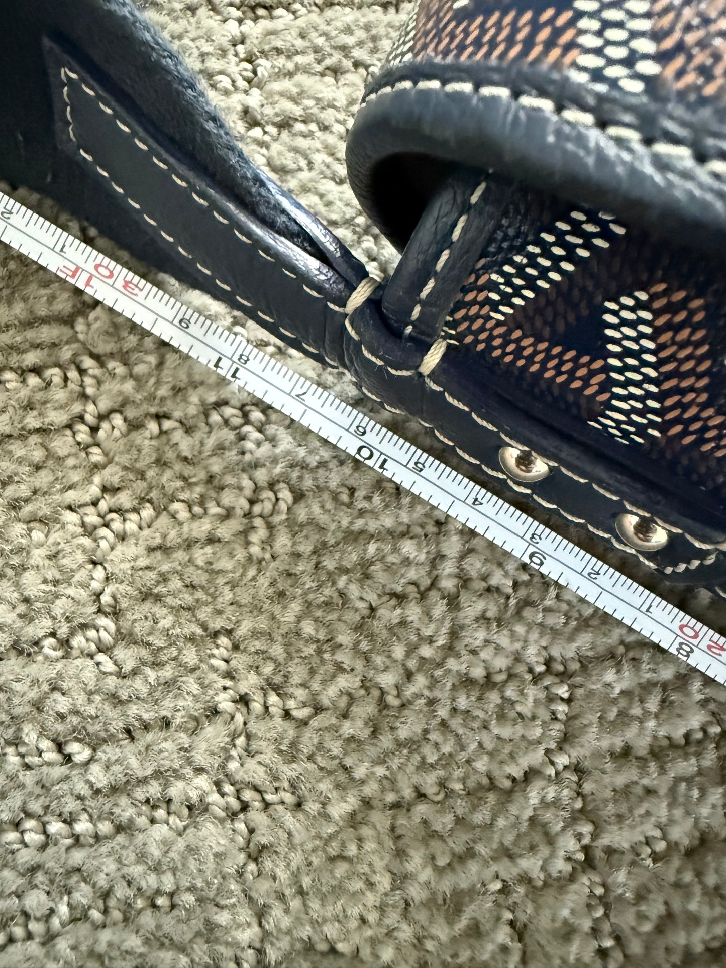 Goyard Capetien MM Messenger Bag Navy