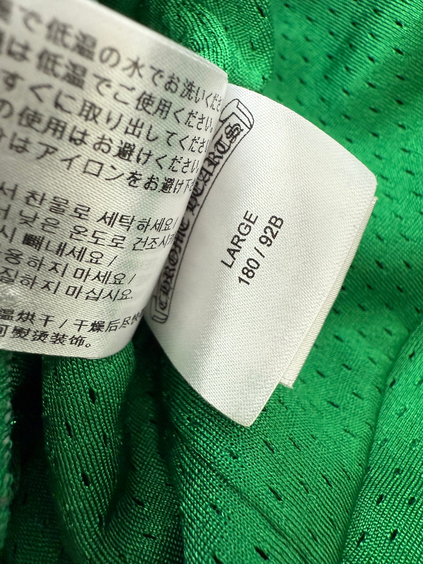 Chrome Hearts Stadium Mesh Jersey Shorts Green