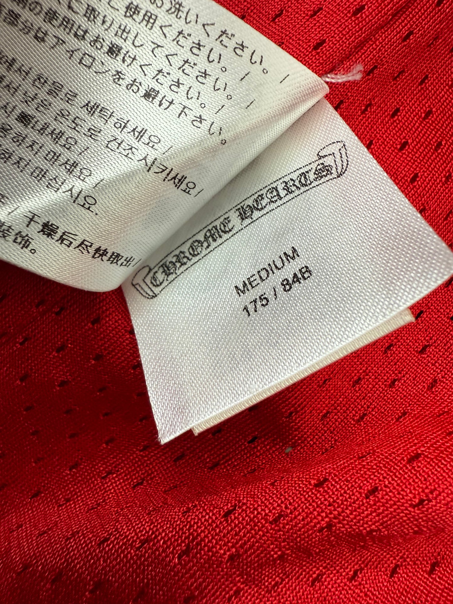 Chrome Hearts Matty Boy Stadium Mesh Jersey Shorts Red