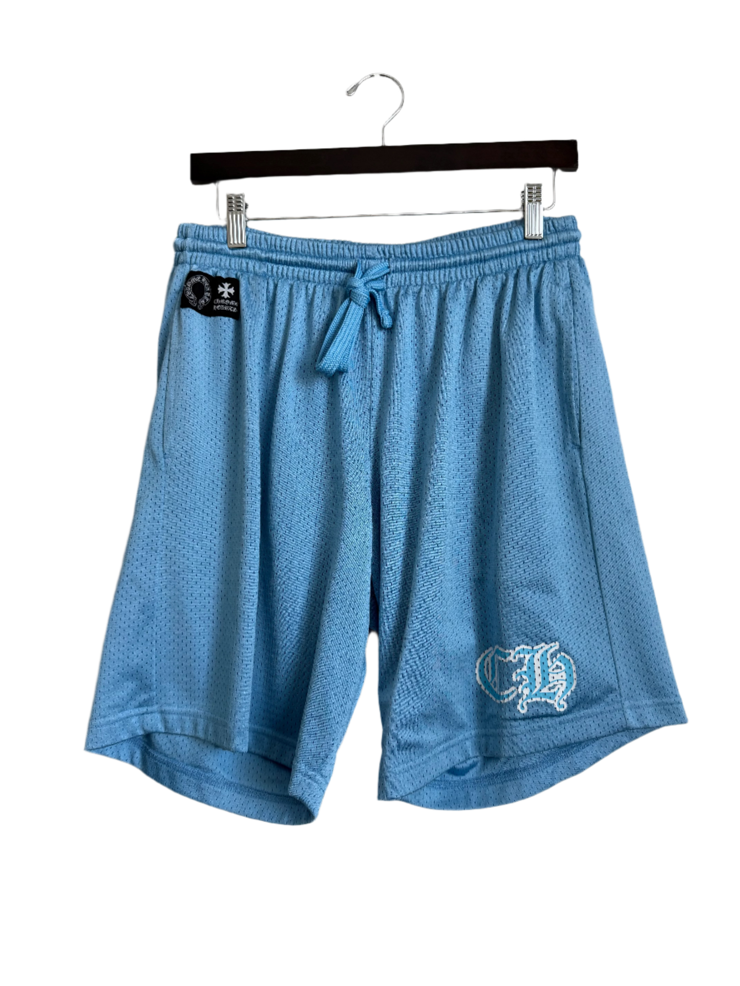 Chrome Hearts Stadium Jersey Mesh Shorts Blue