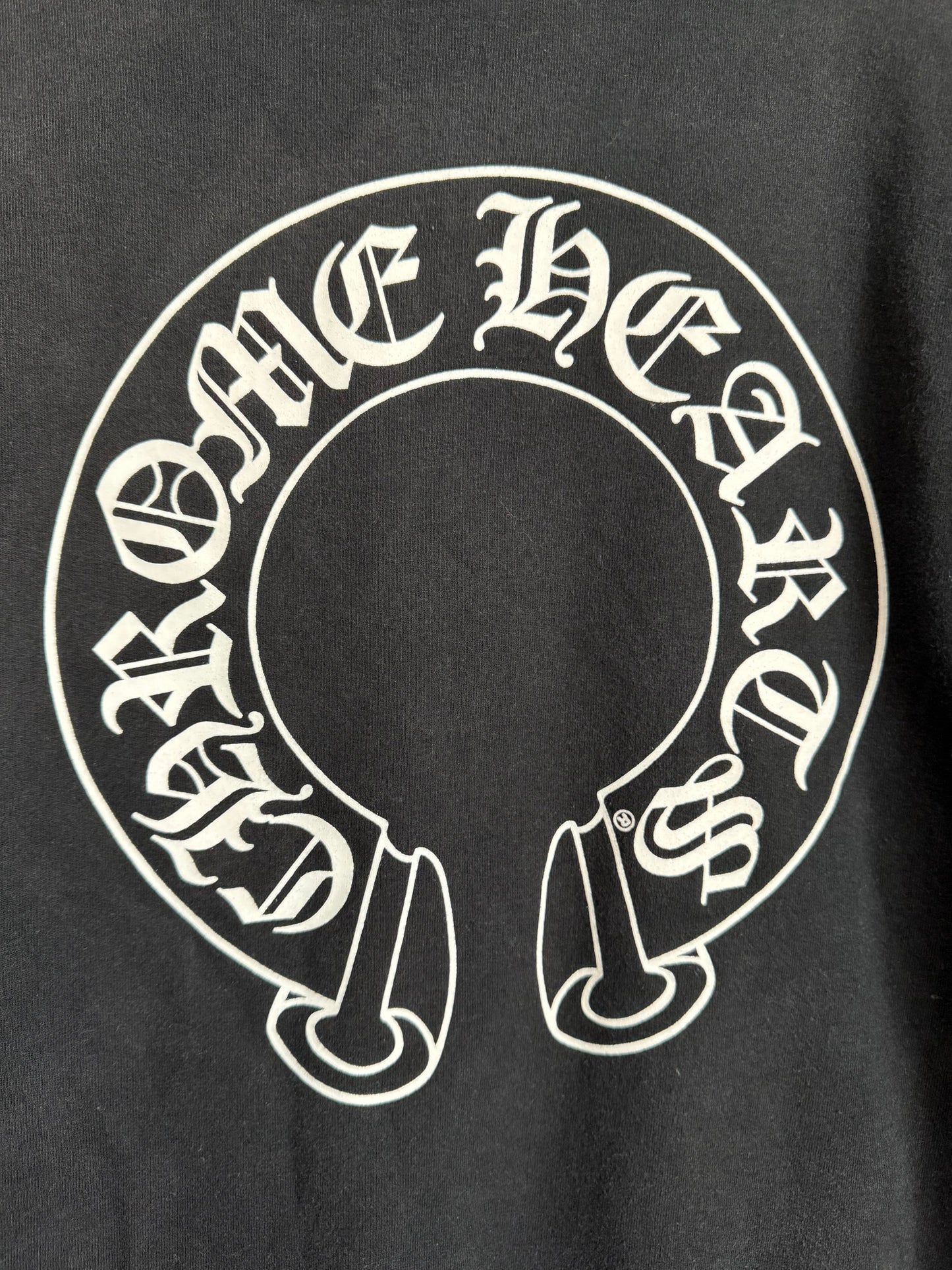 Chrome Hearts Horseshoe Floral Pullover Black