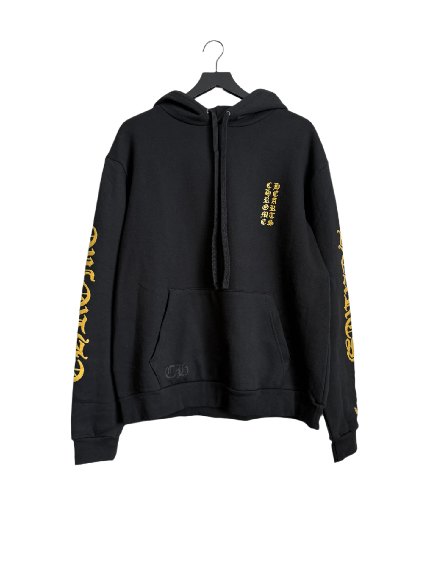 Chrome Hearts 1988 Gold Glitter Hoodie