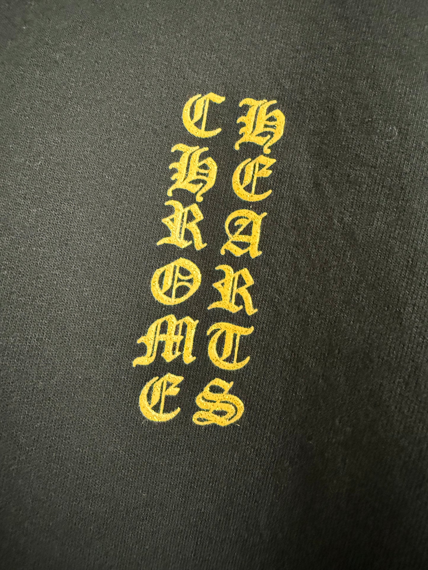 Chrome Hearts 1988 Gold Glitter Hoodie