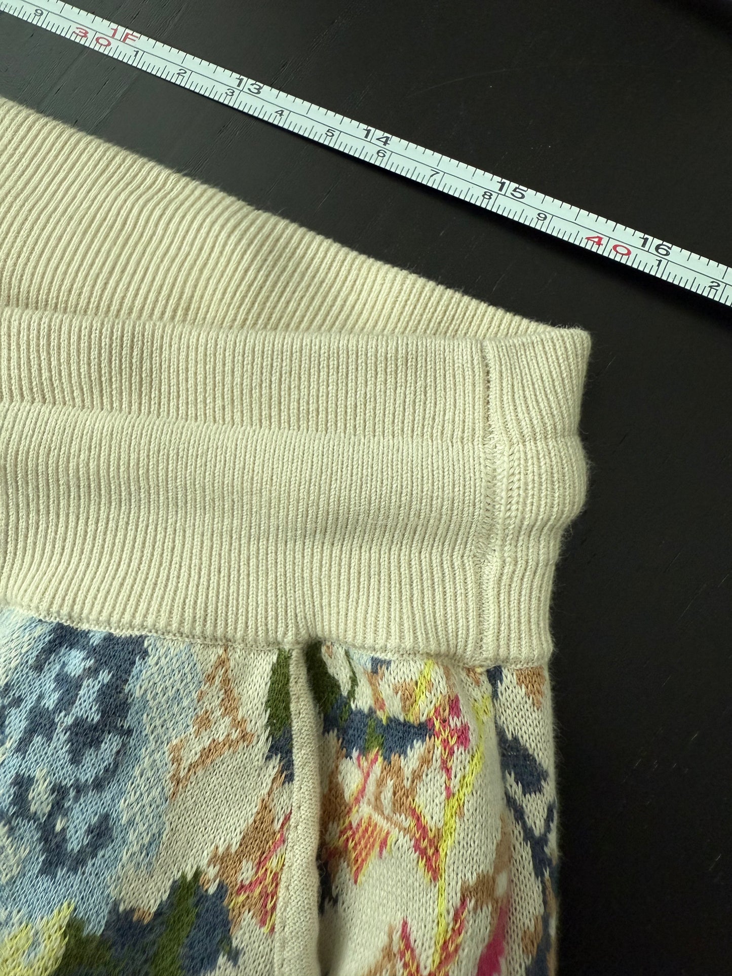 Louis Vuitton Flower Tapestry Monogram Shorts Beige