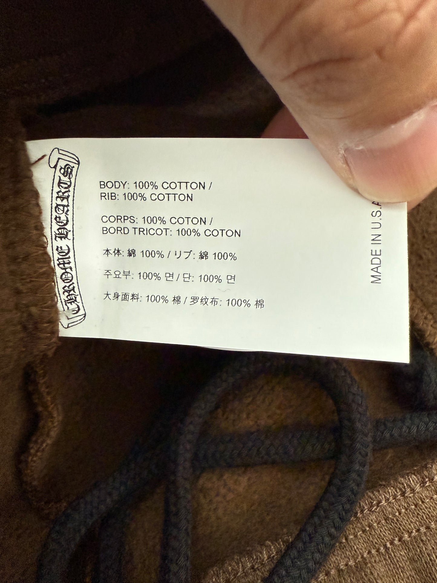 Chrome Hearts Slo Ride Shorts Brown