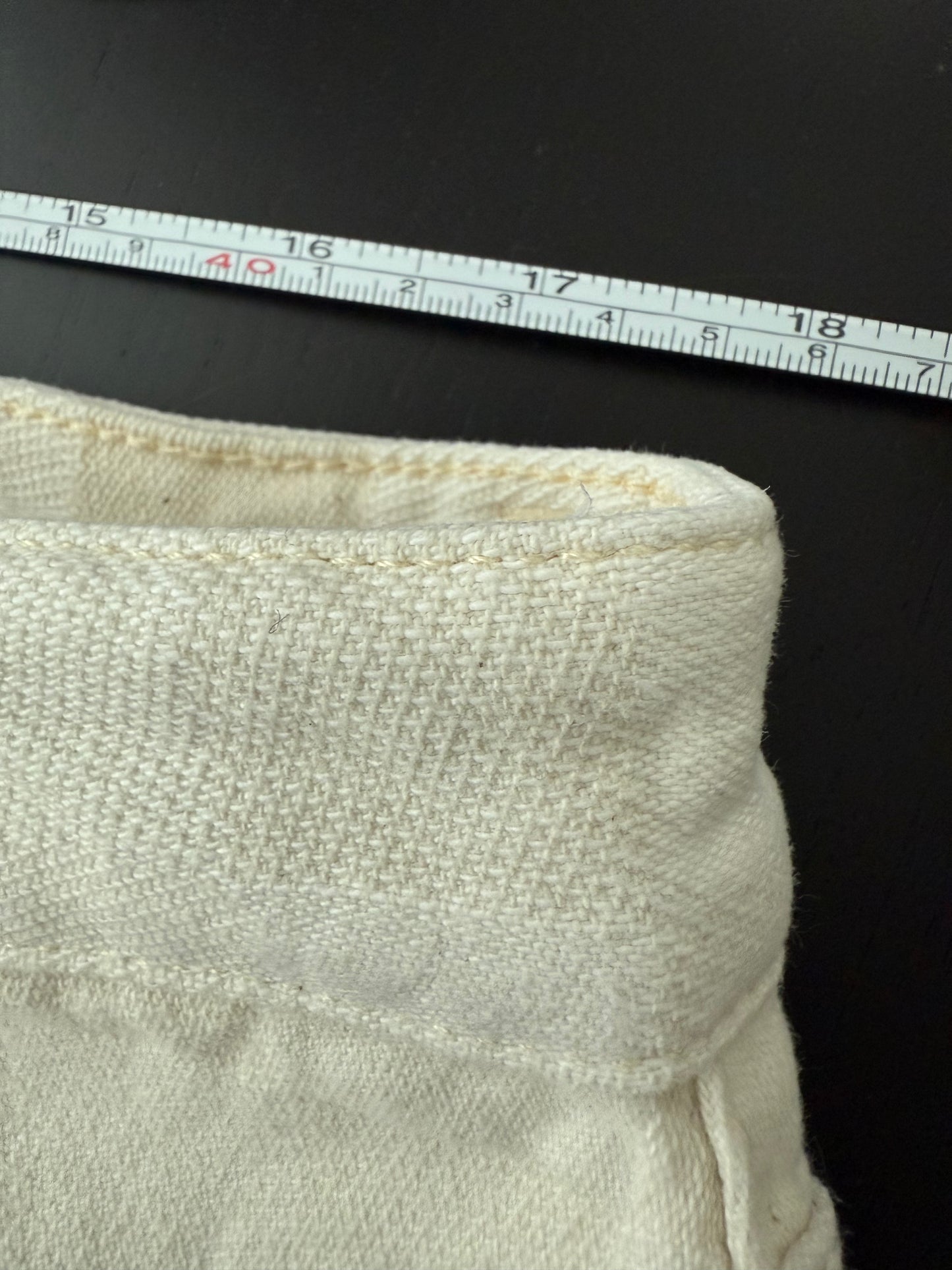 Louis Vuitton Skate Damier Denim Baggy Pants Beige