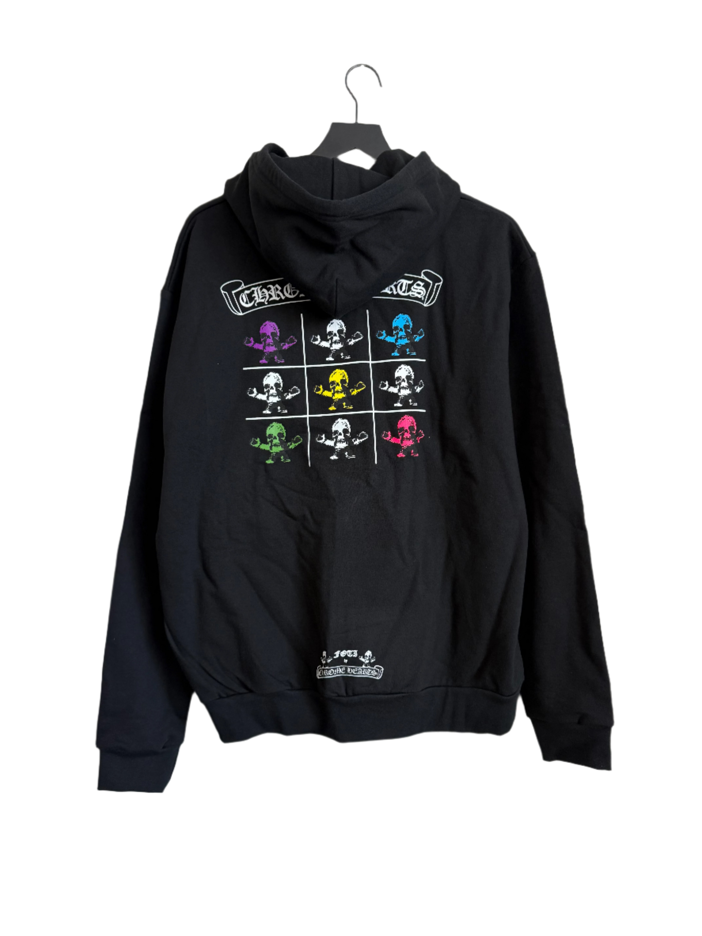 Chrome Hearts Foti Tak Teeter Zip Up Hoodie Black