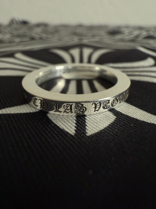 Chrome Hearts Las Vegas Fuck You 3MM Spacer Ring