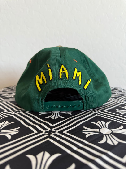 Chrome Hearts Miami CH Snapback Green/Orange
