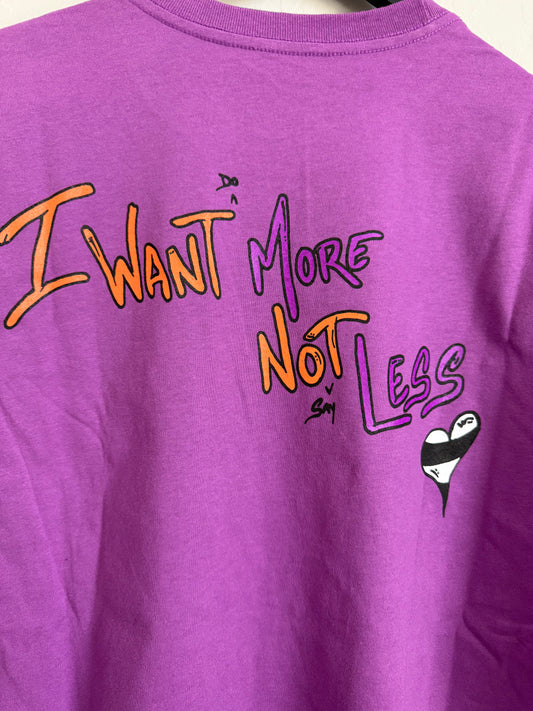 Chrome Hearts Matty Boy I Want More SS T-Shirt Purple