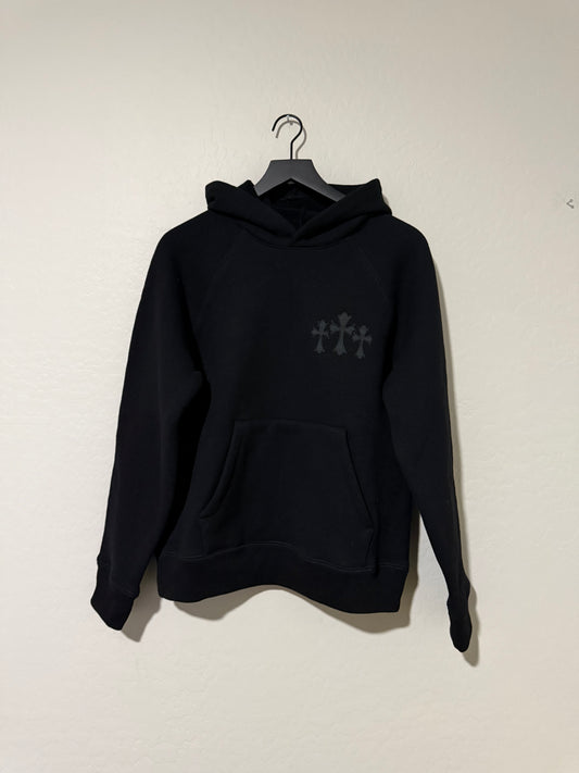 Chrome Hearts Seven-11 Triple Cross Hoodie Black